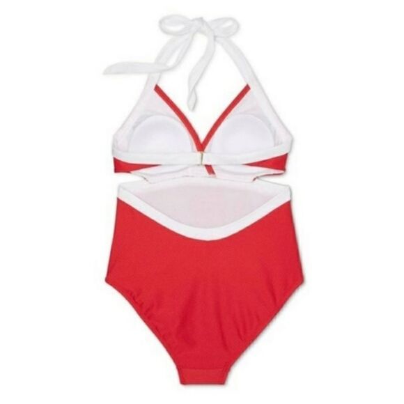 NWT KonaSol Contrast Cutout One Piece SzSmall - Picture 4 of 6